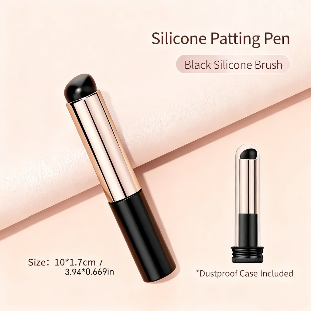 Silicone lip brush