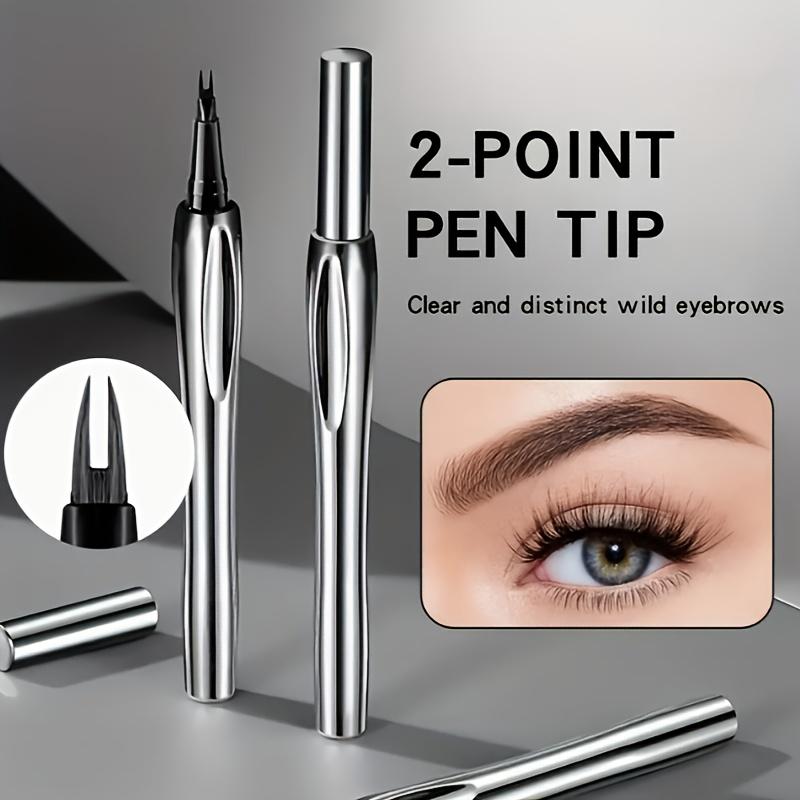 Double-ended eyebrow pencil
