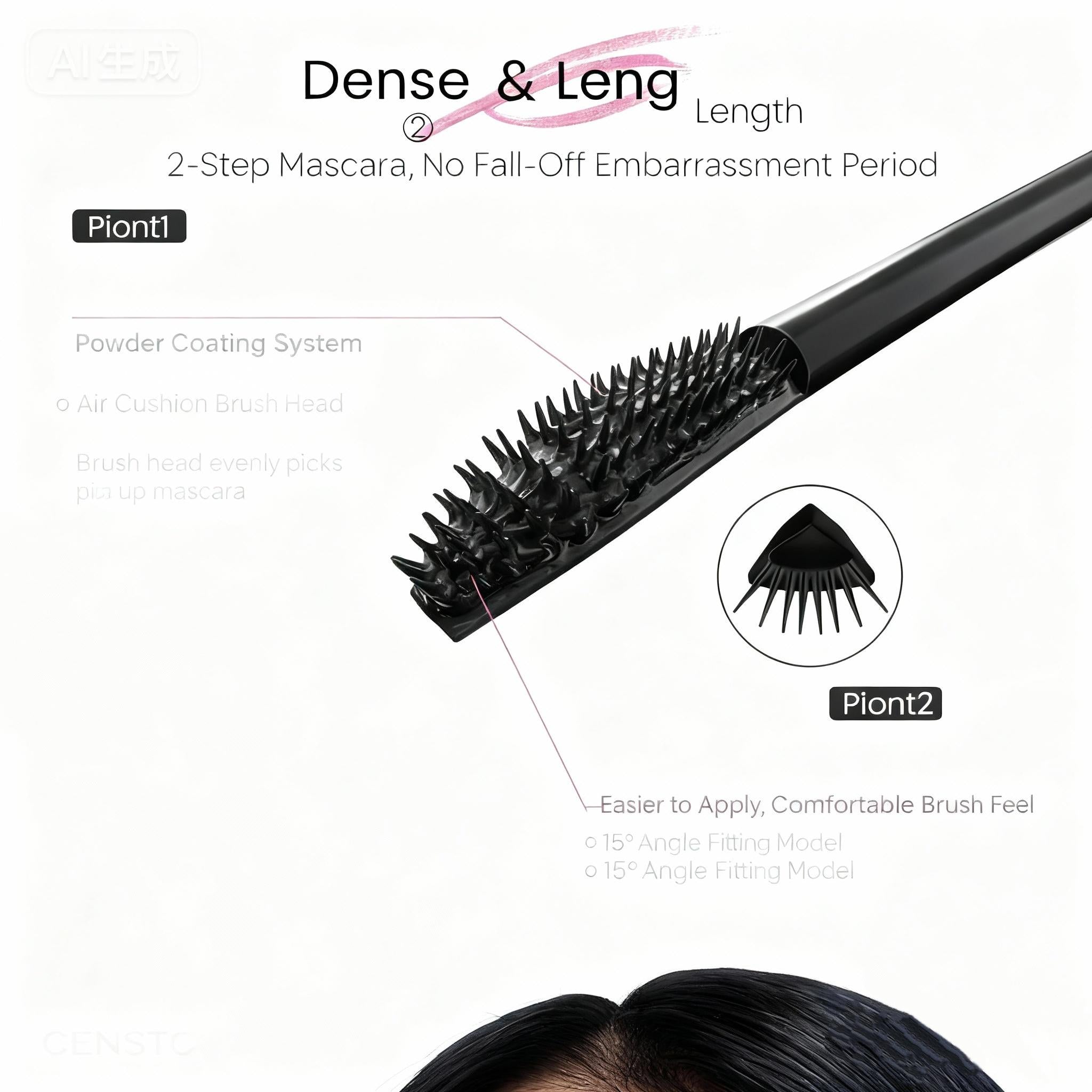 Double-ended mascara