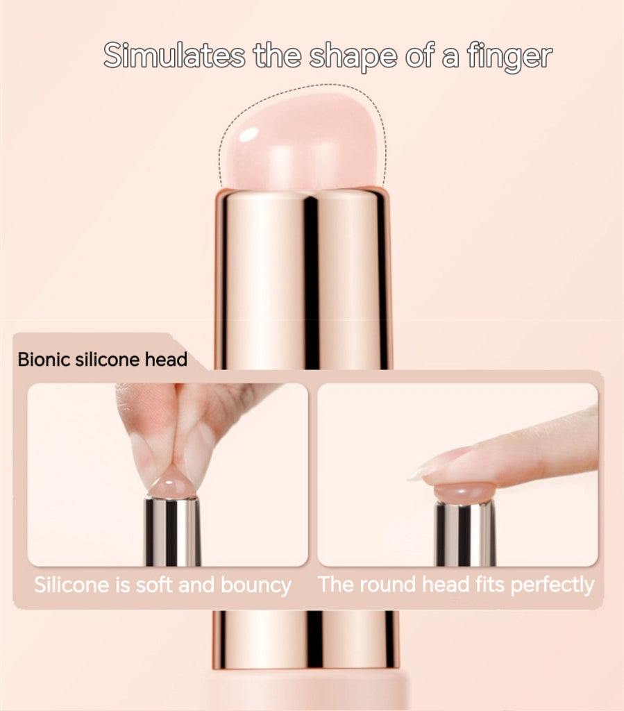 Silicone lip brush