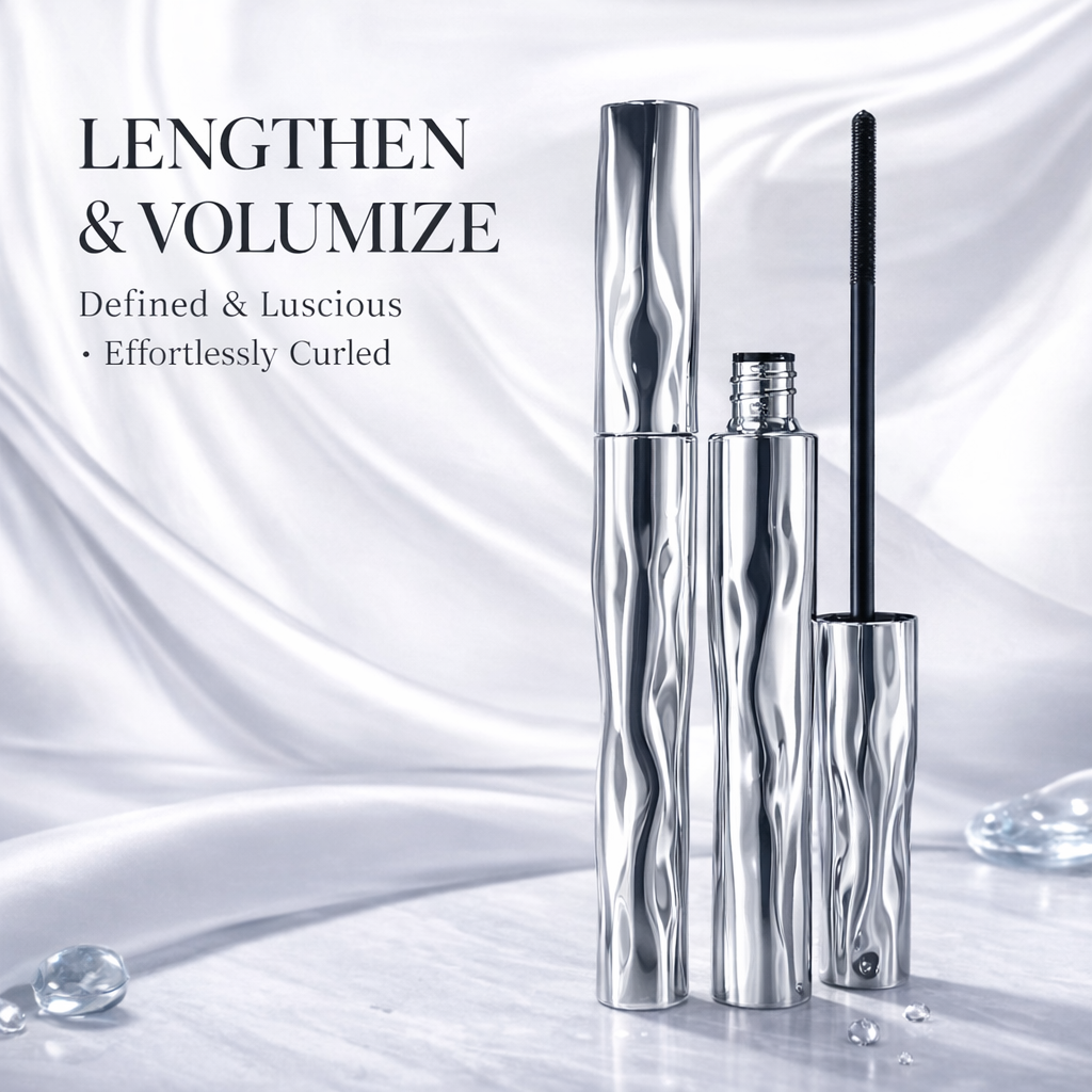 Eyelash Primer & Tubing Mascara – Waterproof, Long Curl, Smudge-Free